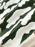 Westwing Collection Наволочка декоративная Amara на молнии из хлопкового бархата с вышивкой и кисточками, 50х50 см, светло-бежевая — фото 5