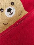 Westwing Collection Наволочка декоративная Buddy из хлопка, красная с рисунком в нескольких цветах — фото 3