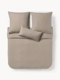 Westwing Collection Пододеяльник Airy из льна, бежевый — фото 3