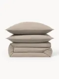 Westwing Collection Пододеяльник Airy из льна, бежевый — фото 5