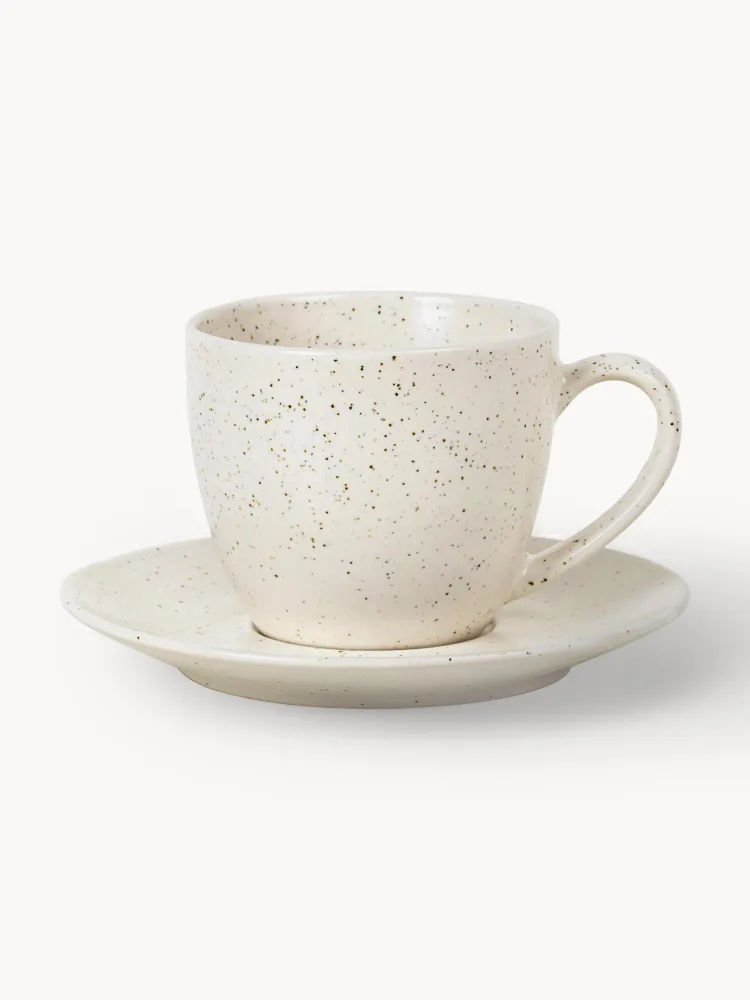Broste Copenhagen Чашка с блюдцем Nordic Vanilla