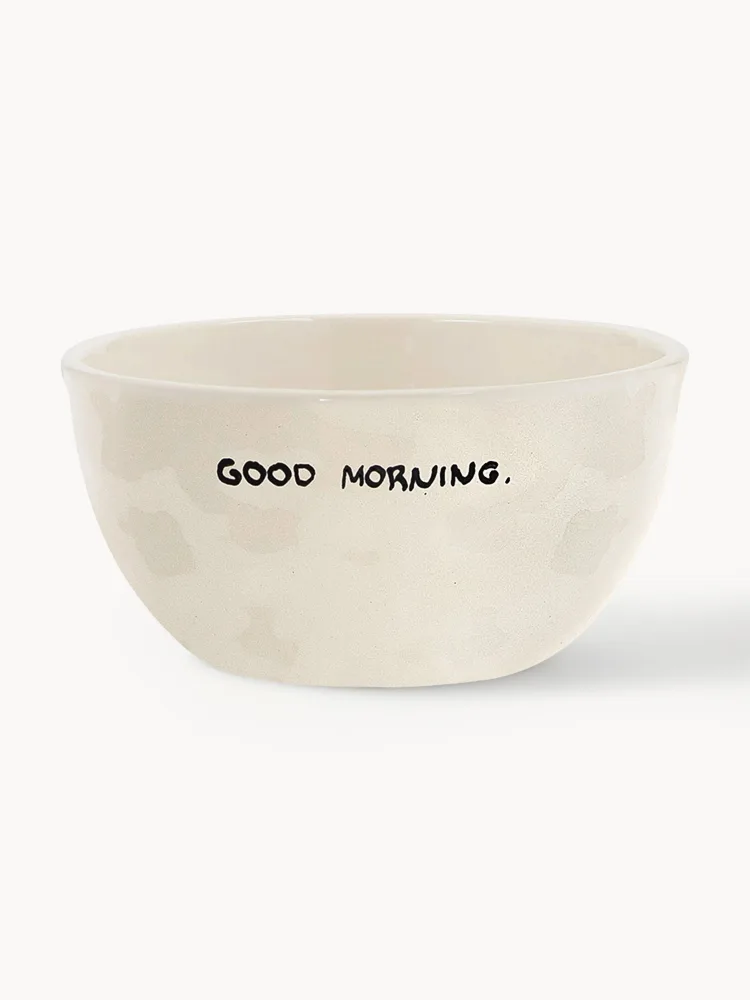 Anna + Nina Миска Good Morning из керамики