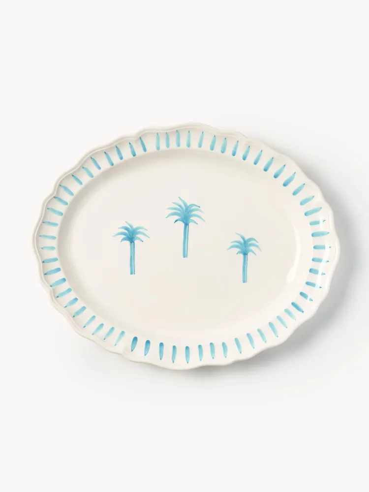 Les Ottomans Блюдо The Palms из керамики