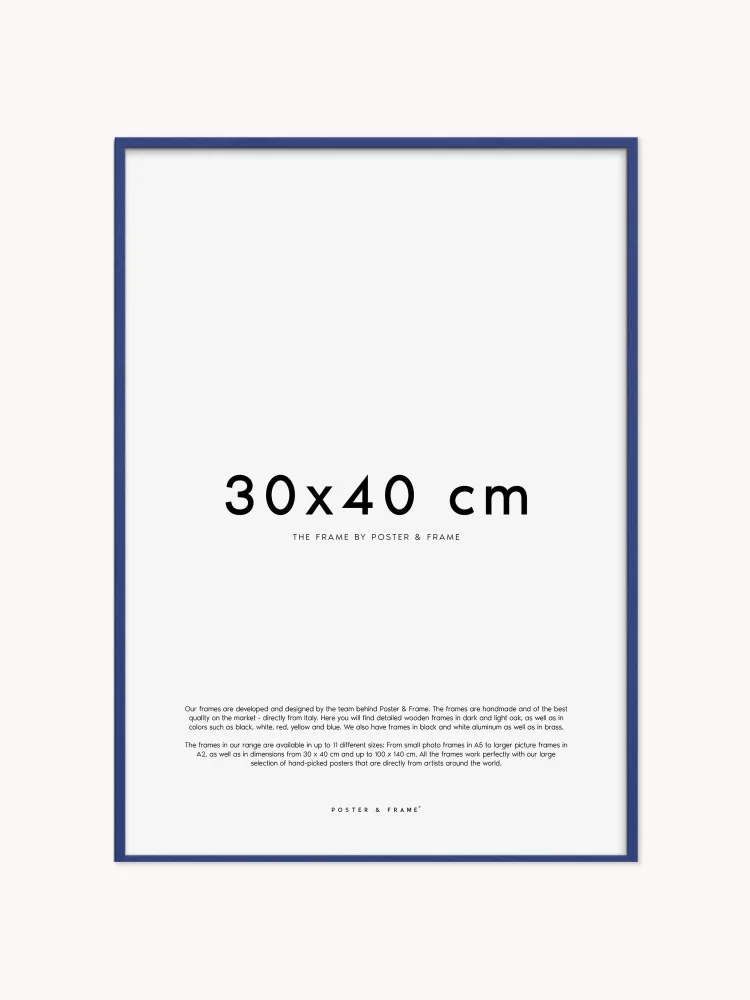 Poster and Frame Фоторамка Explore, тёмно-синяя