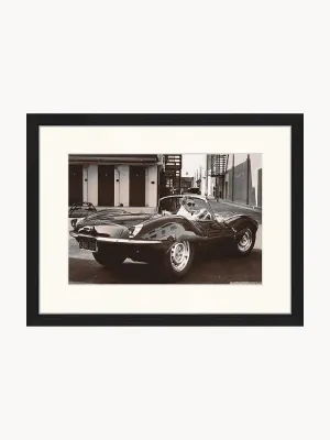 Any Image Постер Steve McQueen in His Jaguar