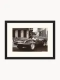 Any Image Постер Steve McQueen in His Jaguar — фото 1