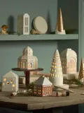 Kähler Подсвечник Gingerbread из каменной керамики ручной работы — фото 8