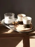 Hkliving Набор кружек 70's из каменной керамики ручной работы, 4 предмета — фото 3