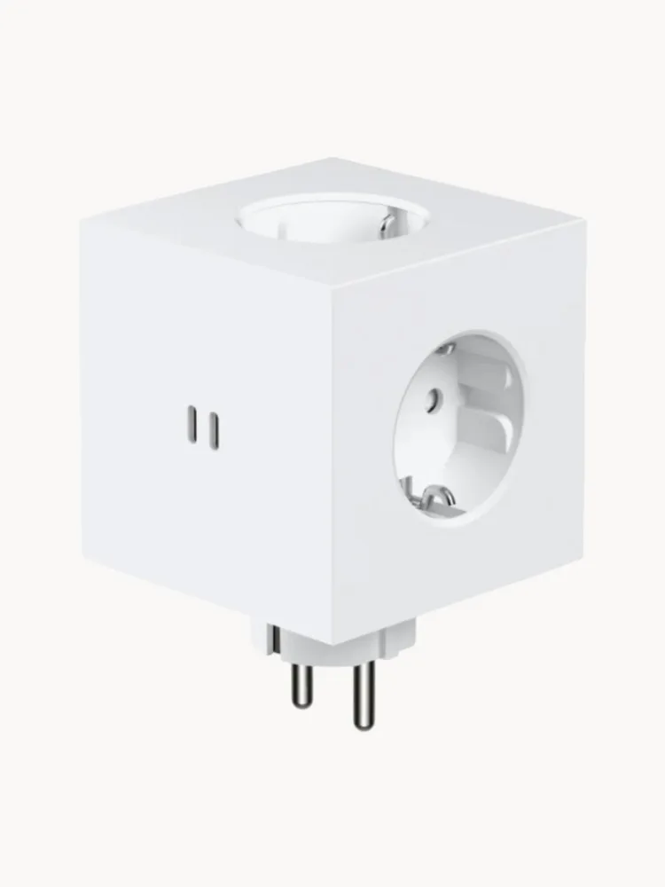 AVOLT Удлинитель-разветвитель Square 2, настенный, белый