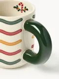 Westwing Collection Набор рождественских кружек Cutemas из фарфора, 4 предмета, 380 мл — фото 3