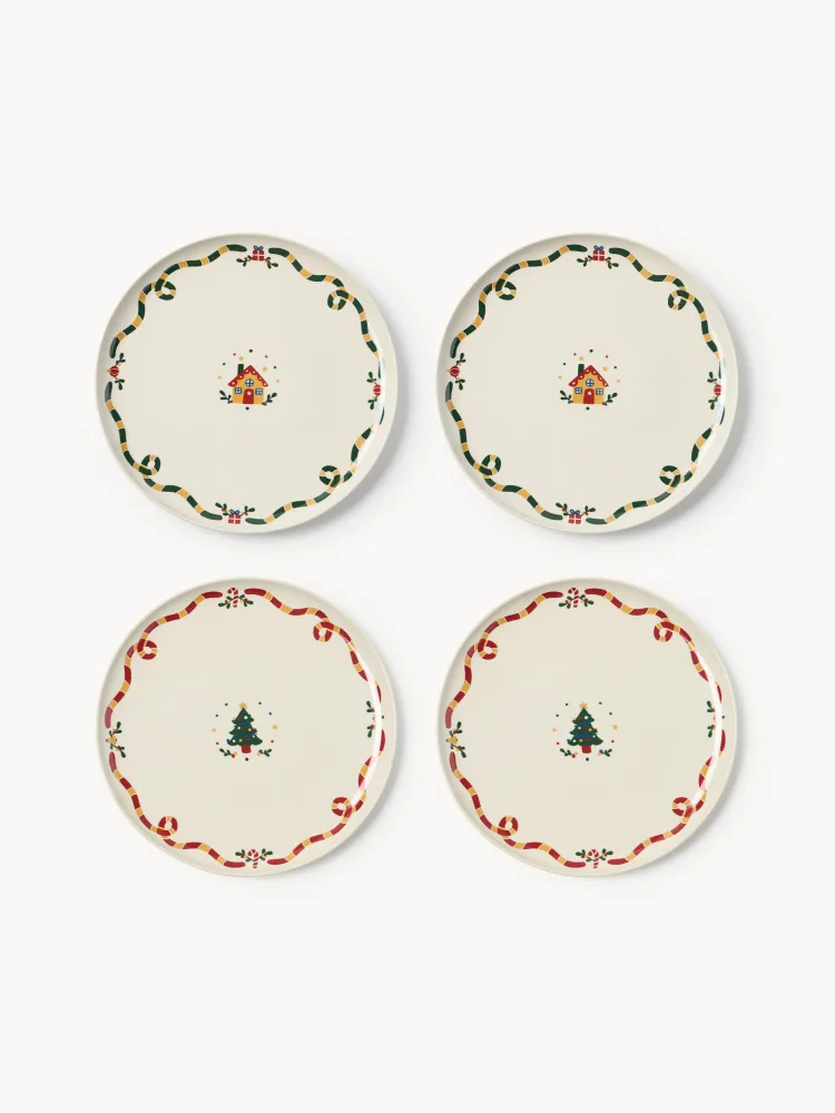 Westwing Collection Набор больших тарелок Cutemas