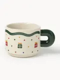 Westwing Collection Набор рождественских кружек Cutemas из фарфора, 4 предмета, 260 мл — фото 7