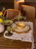 Pick a Poppy Салфетка сервировочная Scallop из ротанга — фото 3