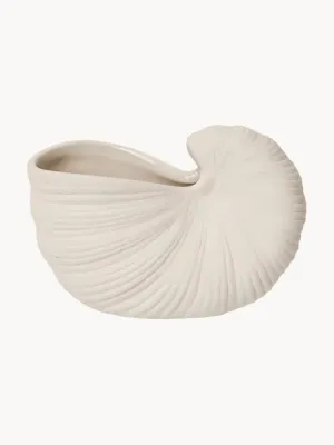 Ferm Living Кашпо Shell в форме раковины, 11х6 см, высота 8 см