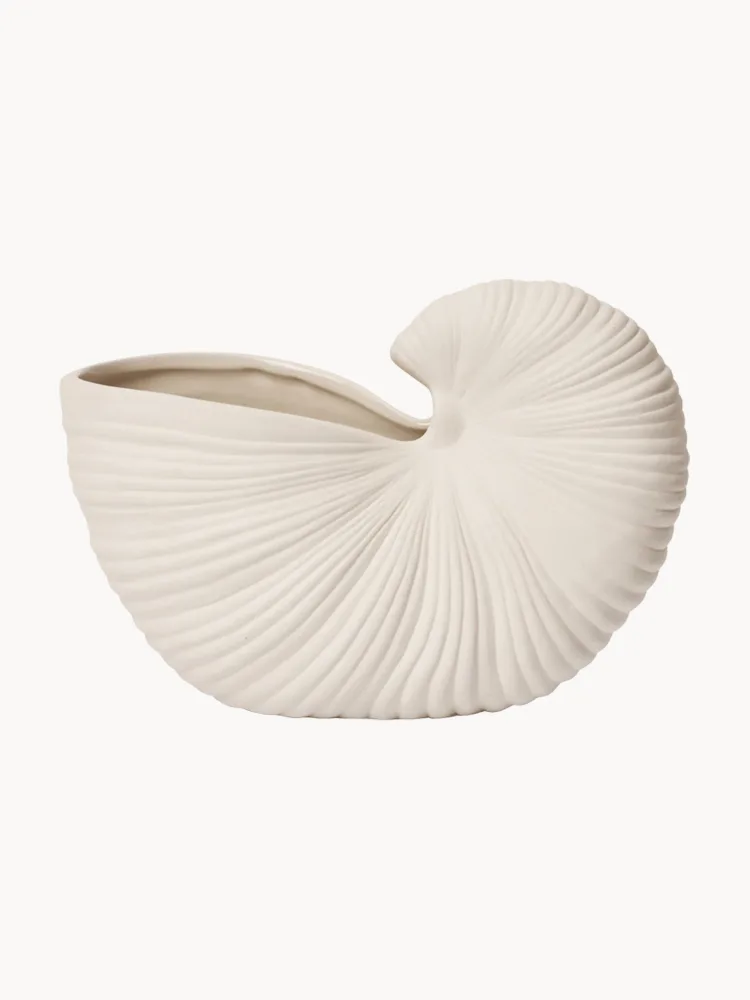 Ferm Living Кашпо Shell в форме раковины, 23х12 см, высота 16 см