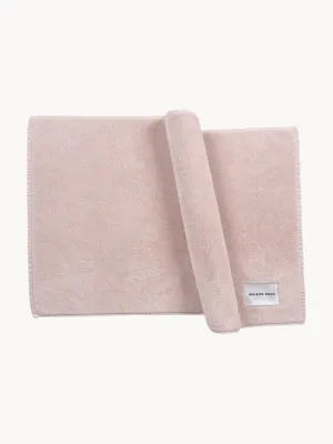 Maison Deux Коврик для ванной Solid Colour, светло-розовый