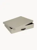 Bigso Box of Sweden Коробка для хранения документов Sverker, 44 x 31 x 9 см, бежевая, чёрная — фото 2