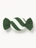 Westwing Collection Подушка декоративная Sweety, зелёная с белым — фото 1