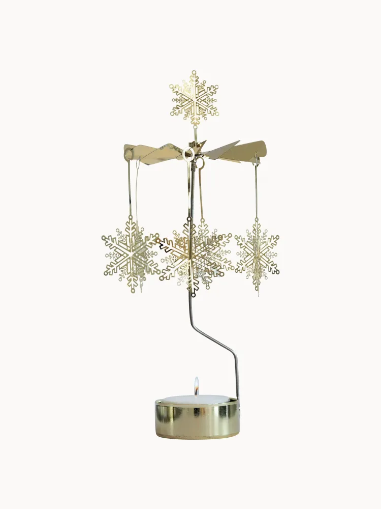 Pluto Design Подсвечник вращающийся Snowstar