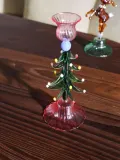 &klevering Подсвечник из выдувного стекла Merry Tree, высота 20 см — фото 3