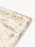 Westwing Collection Поднос декоративный Maba из мрамора, 30х30 см, высота 3 см, бежевый и светло-бежевый — фото 4
