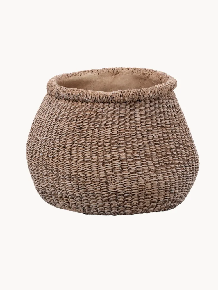 Bazar Bizar Кашпо Faux-Puff 19 см