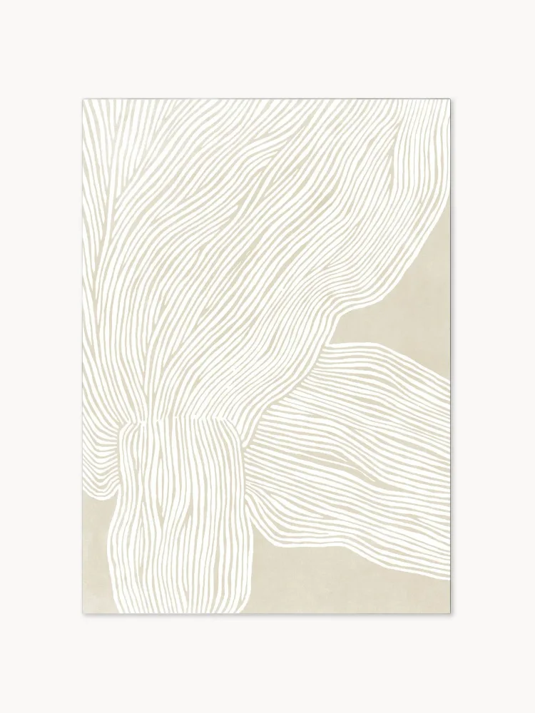 Poster and Frame Постер The Line No. 09