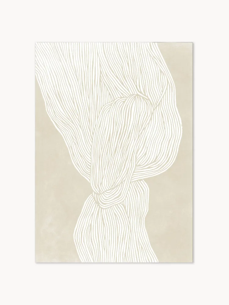 Poster and Frame Постер The Line No. 07