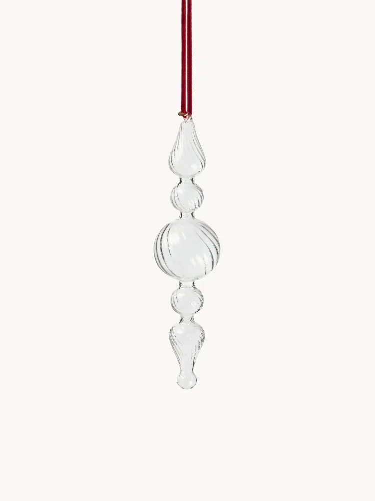 Westwing Collection Ёлочное украшение Tomas из боросиликатного стекла, арт. DEQ26WES89270