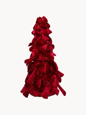 Vondels Украшение новогоднее Bows с бантами из полиэстера, красное