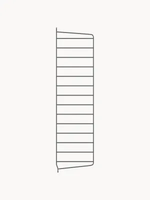 String Furniture Настенная панель String System 20х75 см, тёмно-серая