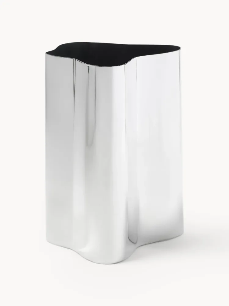 Westwing Collection Ваза Vine из нержавеющей стали, 18 см