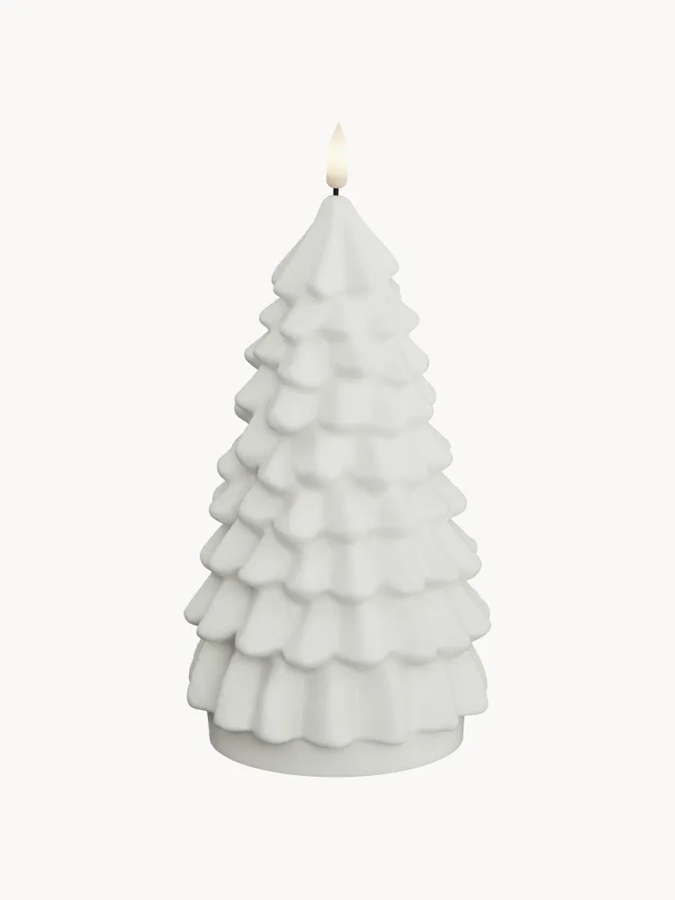 Deluxe Home Art Светодиодная свеча ручной работы Christmas Tree, высота 18 см