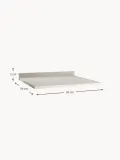 String Furniture Письменный стол String System 58х58 см, столешница 58х58 см из лакированного МДФ, светло-бежевый — фото 2