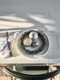 House Doctor Украшение новогоднее Winter в виде венка из бусин, диаметр 23 см — фото 3