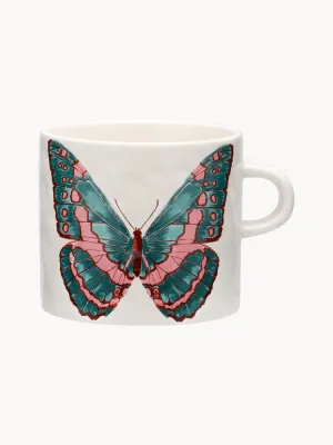 Anna + Nina Кружка Butterfly Manor ручной работы, 500 мл