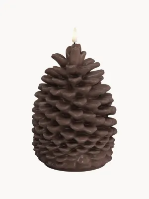 Deluxe Home Art Свеча светодиодная Pine Cone из воска, высота 19 см