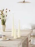 Deluxe Home Art Свеча светодиодная Cone из воска, высота 28 см — фото 2