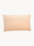 Vondels Подушка декоративная Bow из бархата, бежевая с коричневым — фото 2