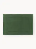 Westwing Collection Коврик для ванной Premium из органического хлопка, темно-зеленый — фото 8