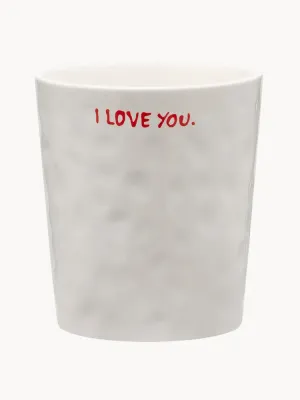 Anna + Nina Кружка XL I Love You ручной работы, 500 мл