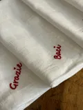 Popolo Комплект льняных сервировочных салфеток Ma che Dici, 4 шт — фото 4
