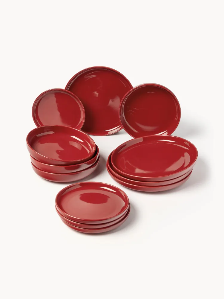 Westwing Collection Набор посуды Nessa на 4 персоны, 12 шт
