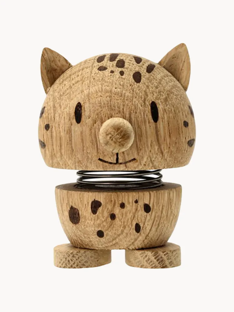 Статуэтка Hoptimist Leopard из дуба