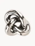 Cooee Design Статуэтка Knot в форме узла, ширина 12 см, высота 6 см, серебристая — фото 1