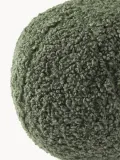 Westwing Collection Подушка декоративная Dotty круглая из плюша тедди — фото 7
