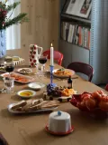 &klevering Маслёнка Tavola, молочно-белая с коралловым — фото 3
