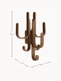 Cooee Design Вешалка настенная Woody из дуба, тёмное дерево — фото 2