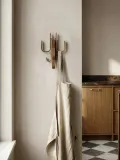 Cooee Design Вешалка настенная Woody из дуба, тёмное дерево — фото 4