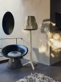 Hkliving Подушка декоративная Fluffy, диаметр 40 см, высота 5 см, сливовая, бирюзовая — фото 4